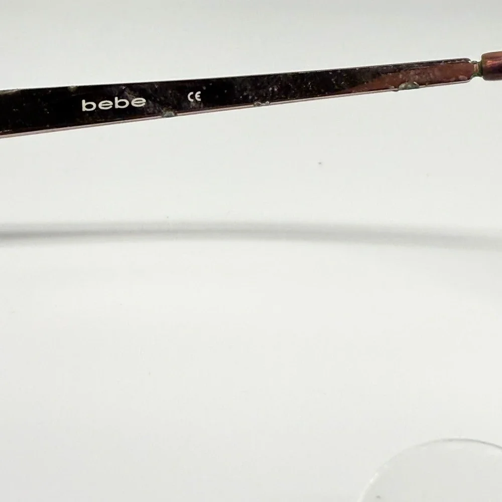 Bebe Love The Nightlife BB5084 Topaz Tortoise Crystal Eyeglasses Frames 135mm